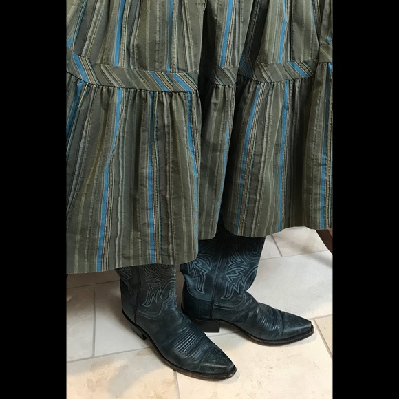 ALCALA’S Women’s Teal Boots / Sophisticated, Yet Rustic Sz 7.5 - Picture 10 of 10